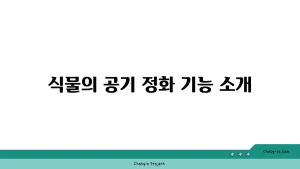여의도 그린빌딩에서 식물로 내부 공기 질 개선하기