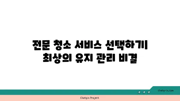 여의도 오피스 청소 및 유지 관리: 깨끗하고 편안한 작업 환경 유지