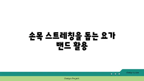 손목 관절 보호를 위한 요가 도구 선택법