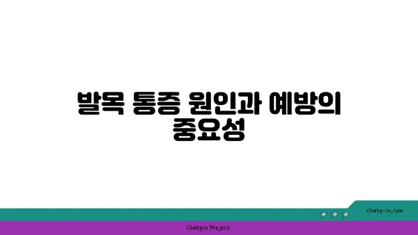 발목 통증 예방을 위한 아이엔가 요가 루틴