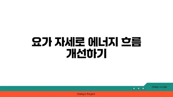 요가로 신체의 에너지 정렬하기
