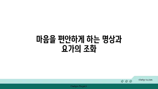 스트레스 많은 현대인을 위한 요가 추천