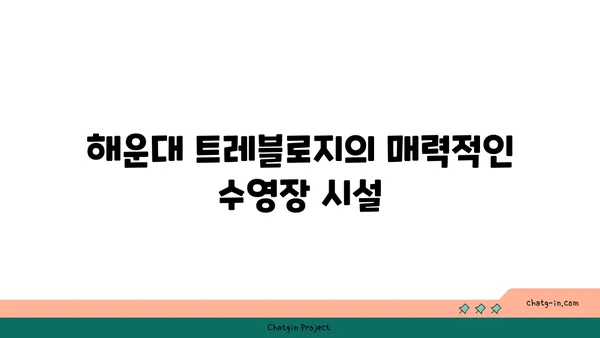 해운대 신상호텔 트레블로지 스위츠 수영장 호캉스