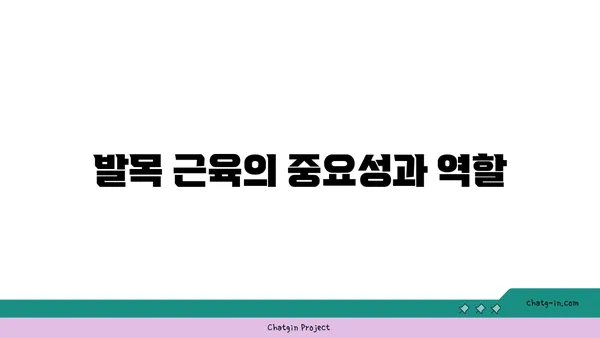 발목 근육 강화를 위한 저강도 요가