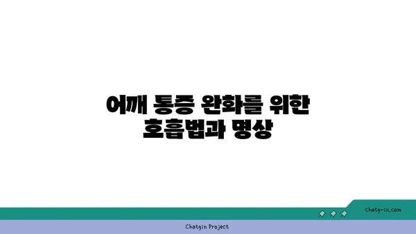 어깨 통증 예방을 위한 요가 수련법 가이드
