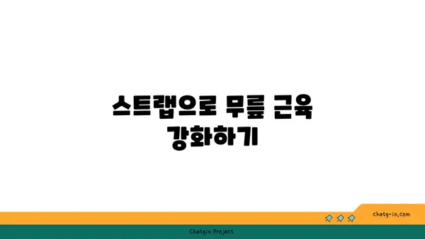 무릎 건강을 위한 요가 도구 활용법