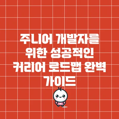 주니어 개발자를 위한 성공적인 커리어 로드맵 완벽 가이드