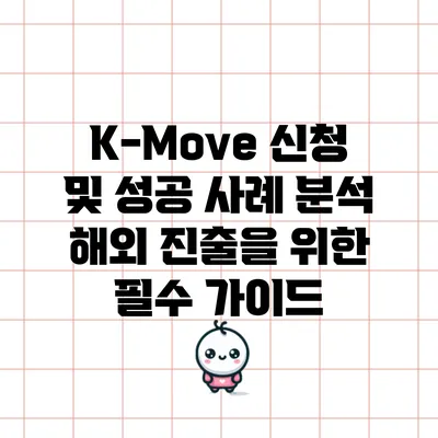 K-Move 신청 및 성공 사례 분석: 해외 진출을 위한 필수 가이드