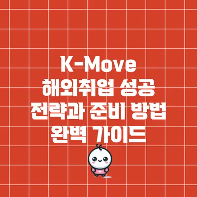 K-Move 해외취업 성공 전략과 준비 방법 완벽 가이드
