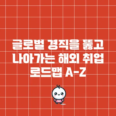 글로벌 경직을 뚫고 나아가는 해외 취업 로드맵 A-Z