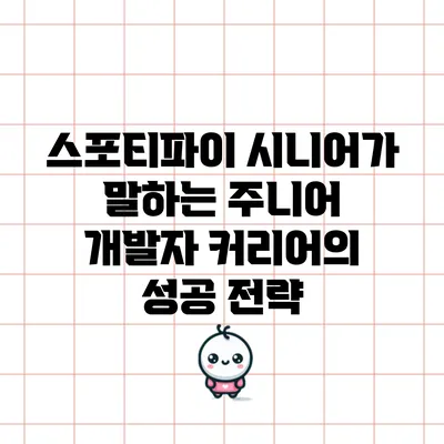 스포티파이 시니어가 말하는 주니어 개발자 커리어의 성공 전략