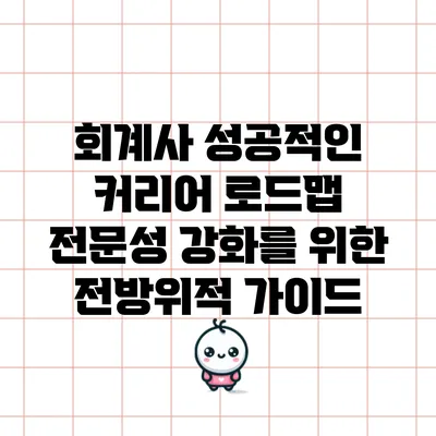 회계사 성공적인 커리어 로드맵: 전문성 강화를 위한 전방위적 가이드
