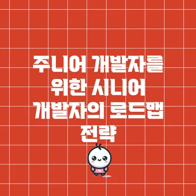 주니어 개발자를 위한 시니어 개발자의 로드맵 전략