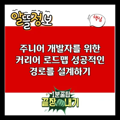 주니어 개발자를 위한 커리어 로드맵: 성공적인 경로를 설계하기